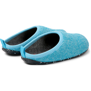 zapatillas - CAMPER Wabi - Azul - Textil natural Lana
