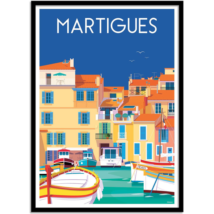 Affiche - Martigues - Raphael Delerue