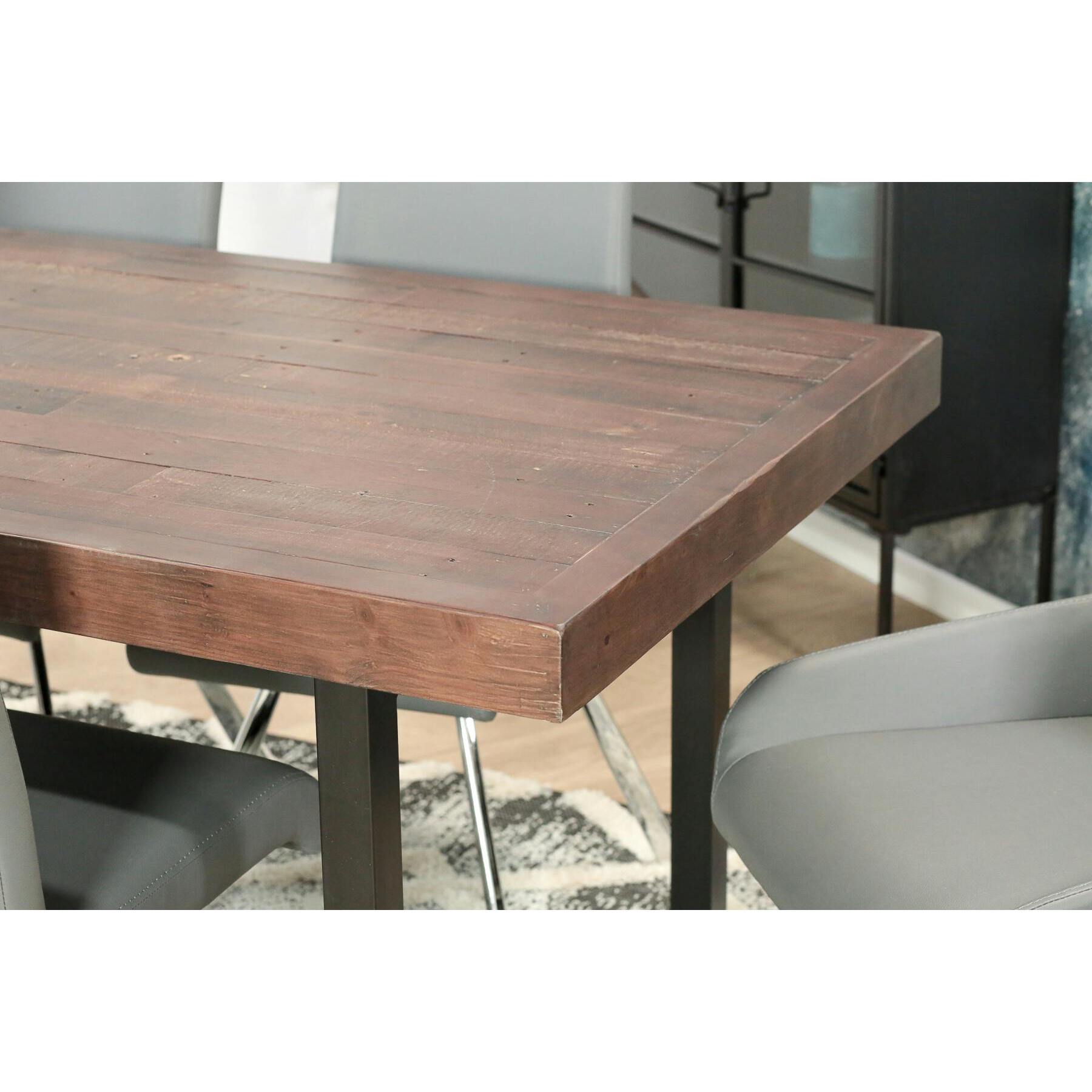 Table à manger bois recyclé 180 cm SAMOA