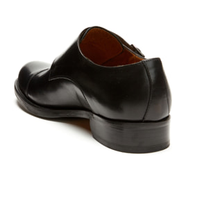 Monk strap British Passport nero