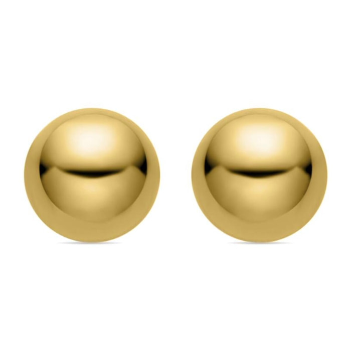 Pendientes Lux by Lux acabados oro anmarillo 18k