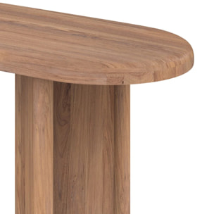 Banc 3 places en bois de teck recyclé 160 cm - Bana