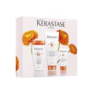 Nutritive - Coffret Bain Satin 250ml + Lait Vital 200ml + Nectar Thermique 50ml
