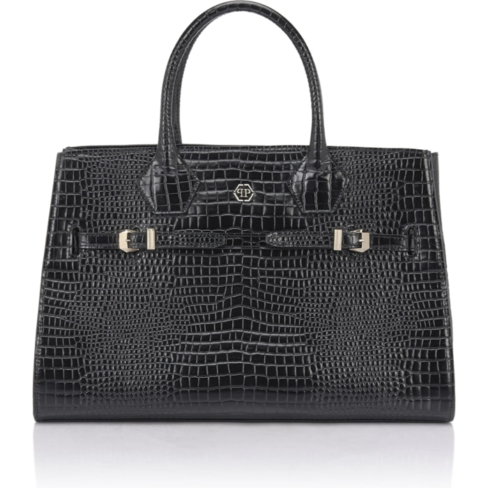 PHILIPP PLEIN Big Shopper Bag Cocco