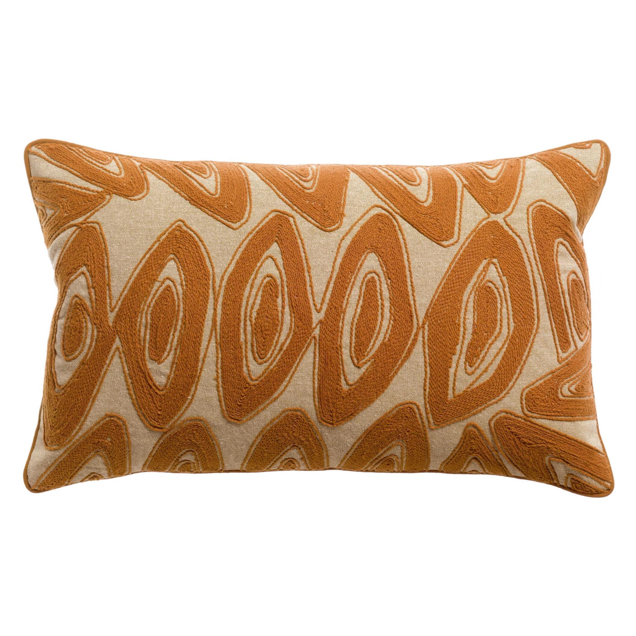 Coussin brodé Leya