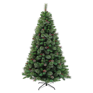ALBERO DI NATALE PIGNE 427 PUNTE 150CM