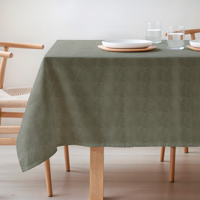 Nappe jacquard unie antitache INDRA MUSGO
