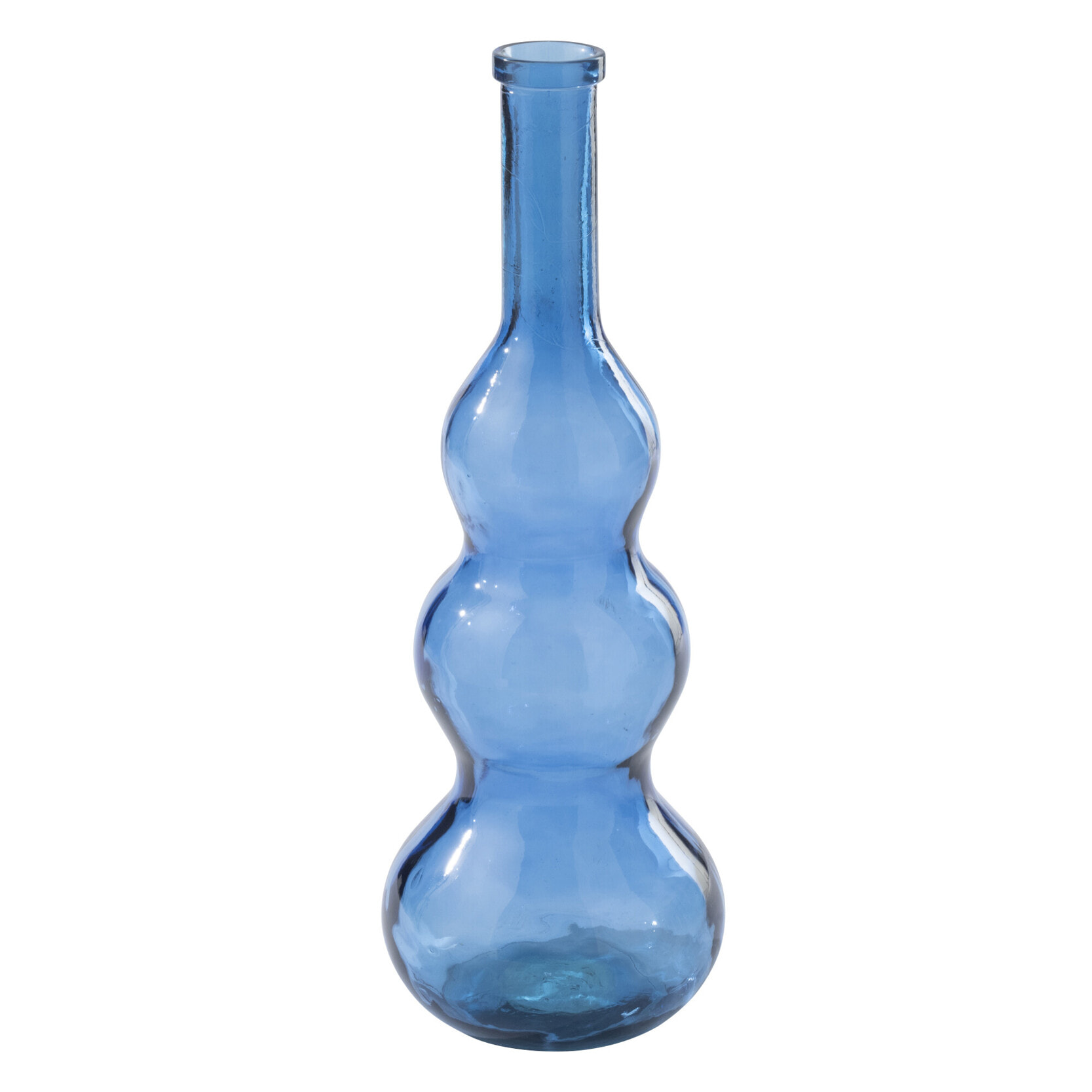 J-Line Vase - verre - bleu