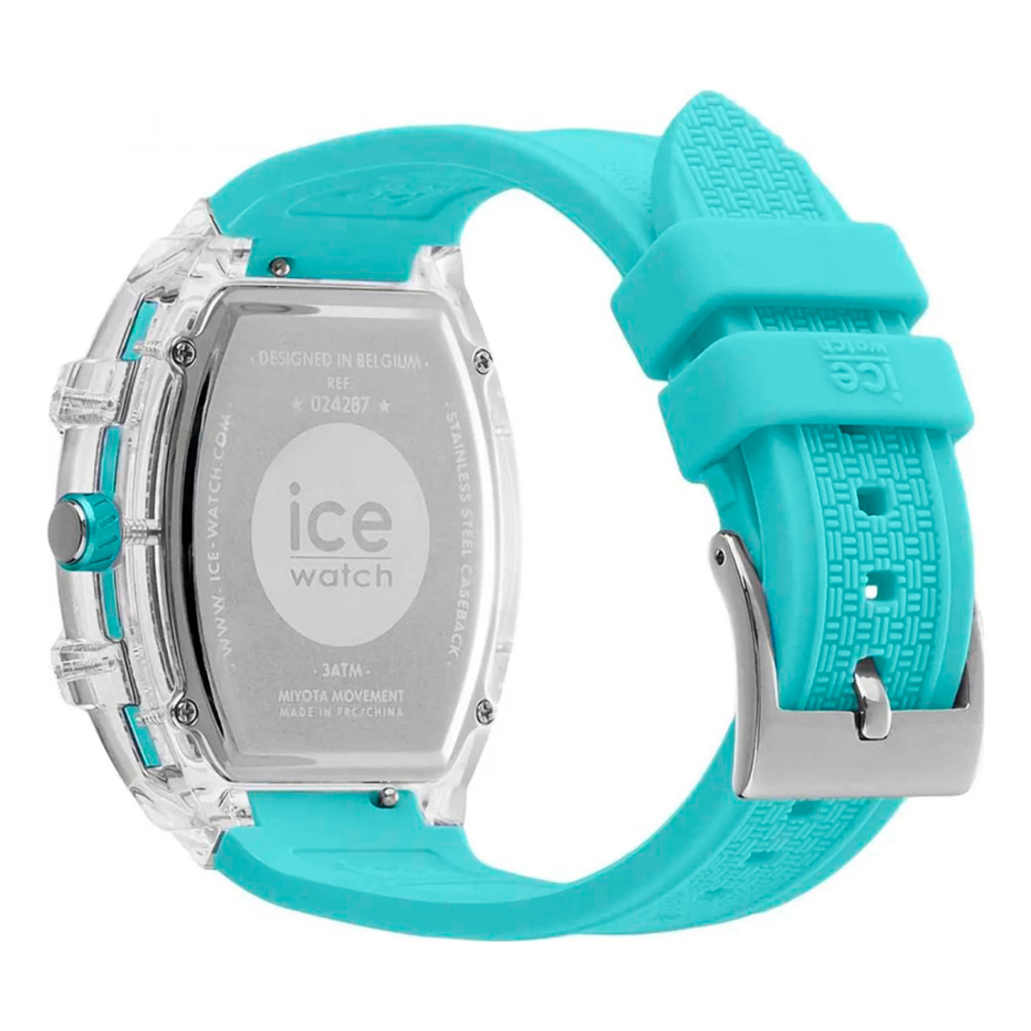 Reloj Ice 024287 Mujer Analogico Cuarzo con Correa de Silicona