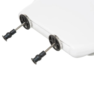 Abattant WC antibactérien blanc