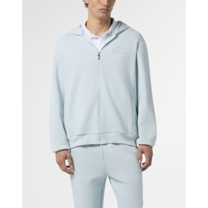 PLEIN SPORT Pique Zip Hoodie Icon