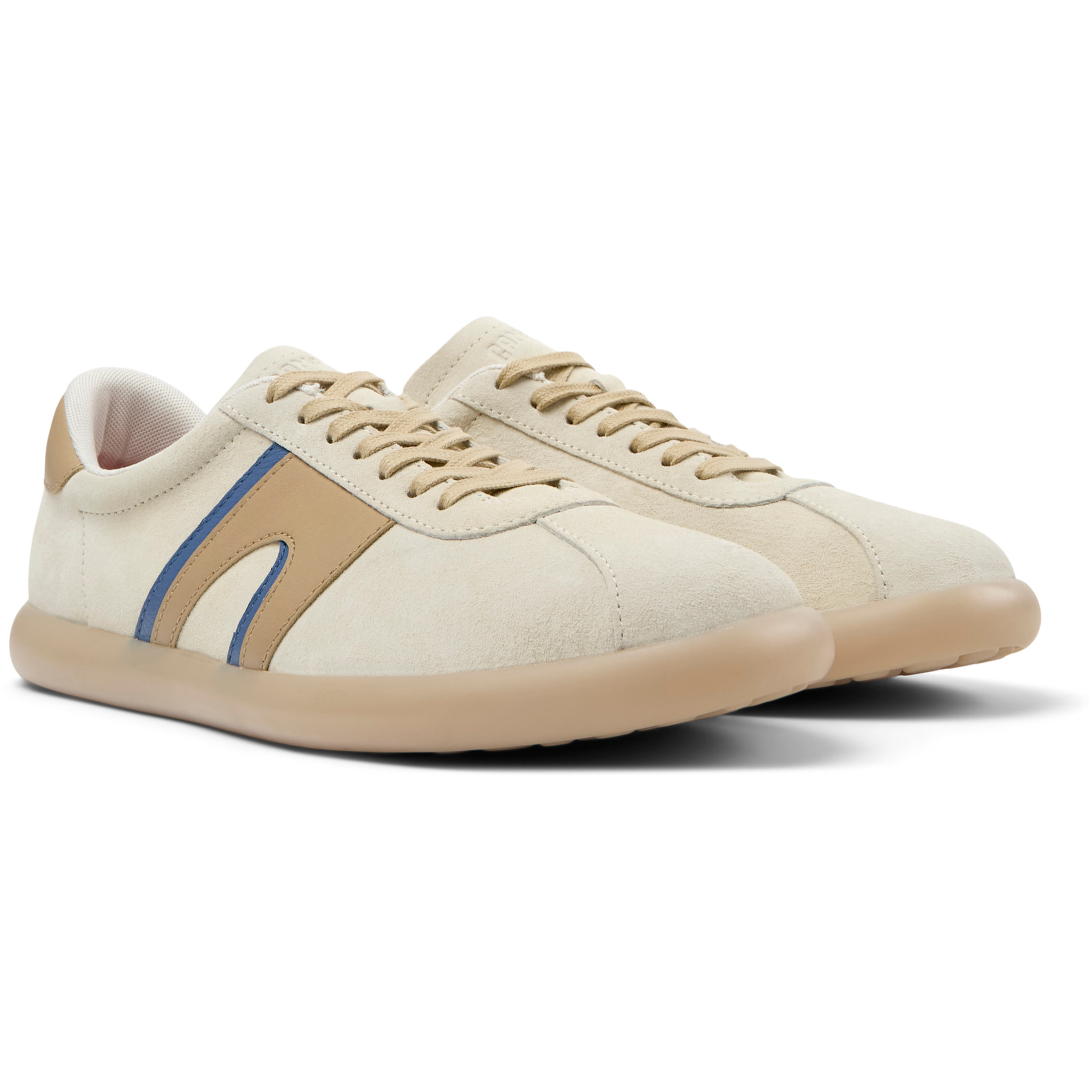 Sneakers - CAMPER Pelotas Soller - Bianco - Pelle nabuk