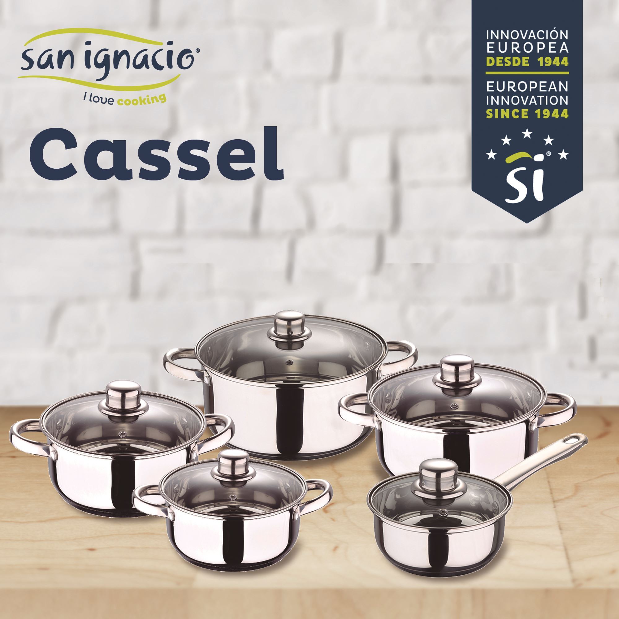 Bateria de cocina 12 piezas SAN IGNACIO