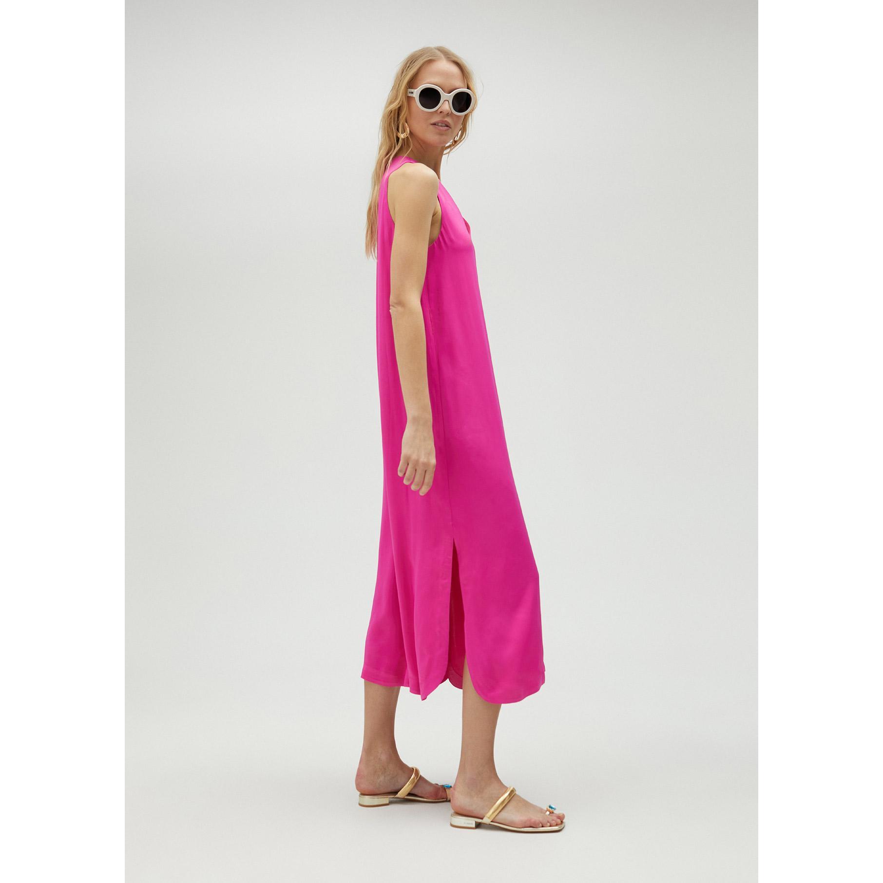 Vestito midi con spalline