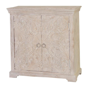 Cómoda - madera de mango - 90x90x40cm