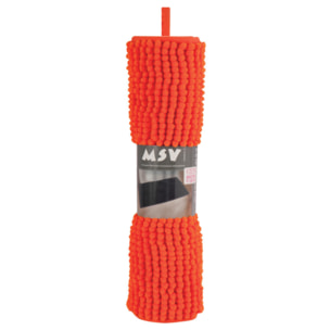 Tapis de bain Microfibre CHENILLE Orange MSV