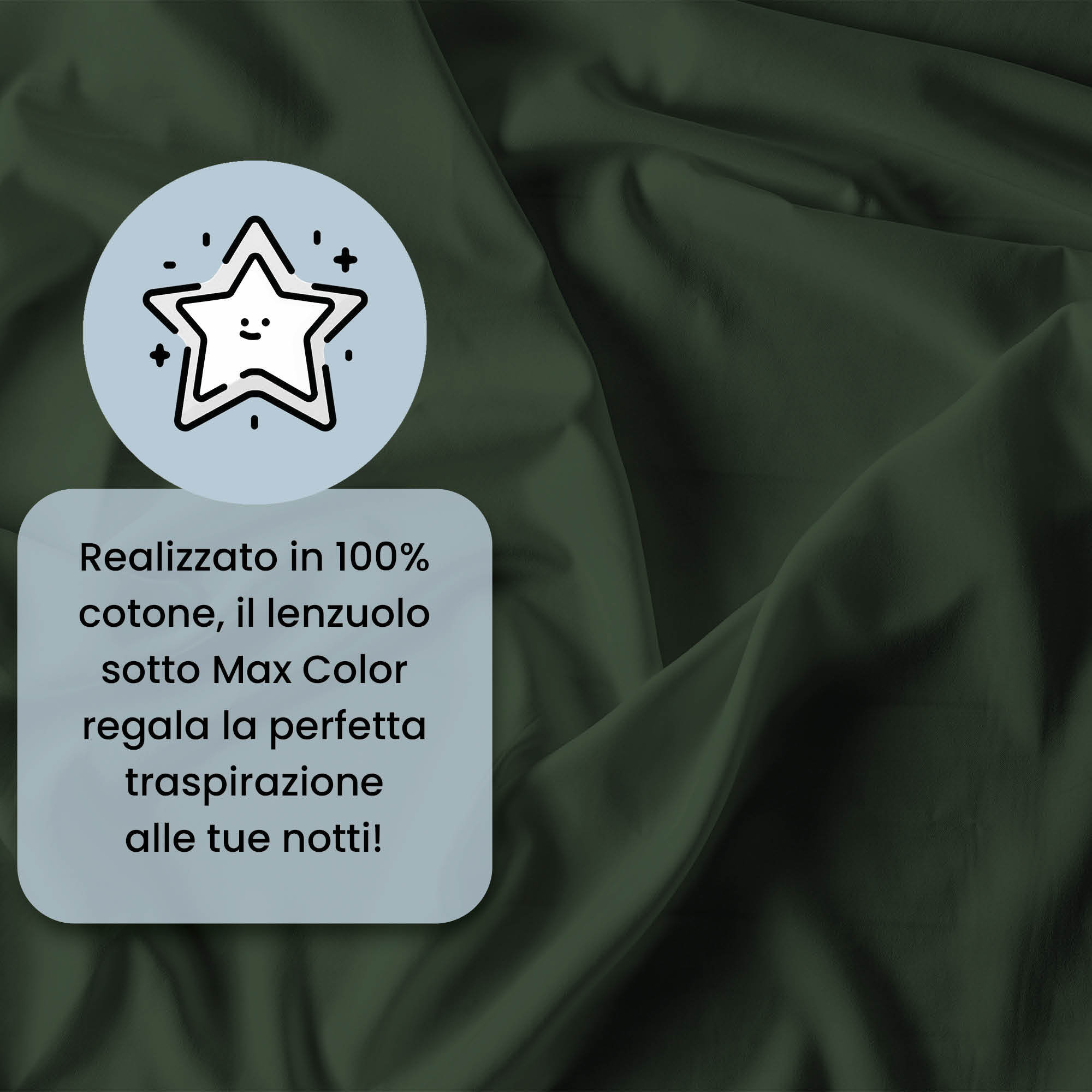 LENZUOLO SOTTO CON ANGOLI MAX COLOR, 100% COTONE MADE IN ITALY - MATRIMONIALE MAXI