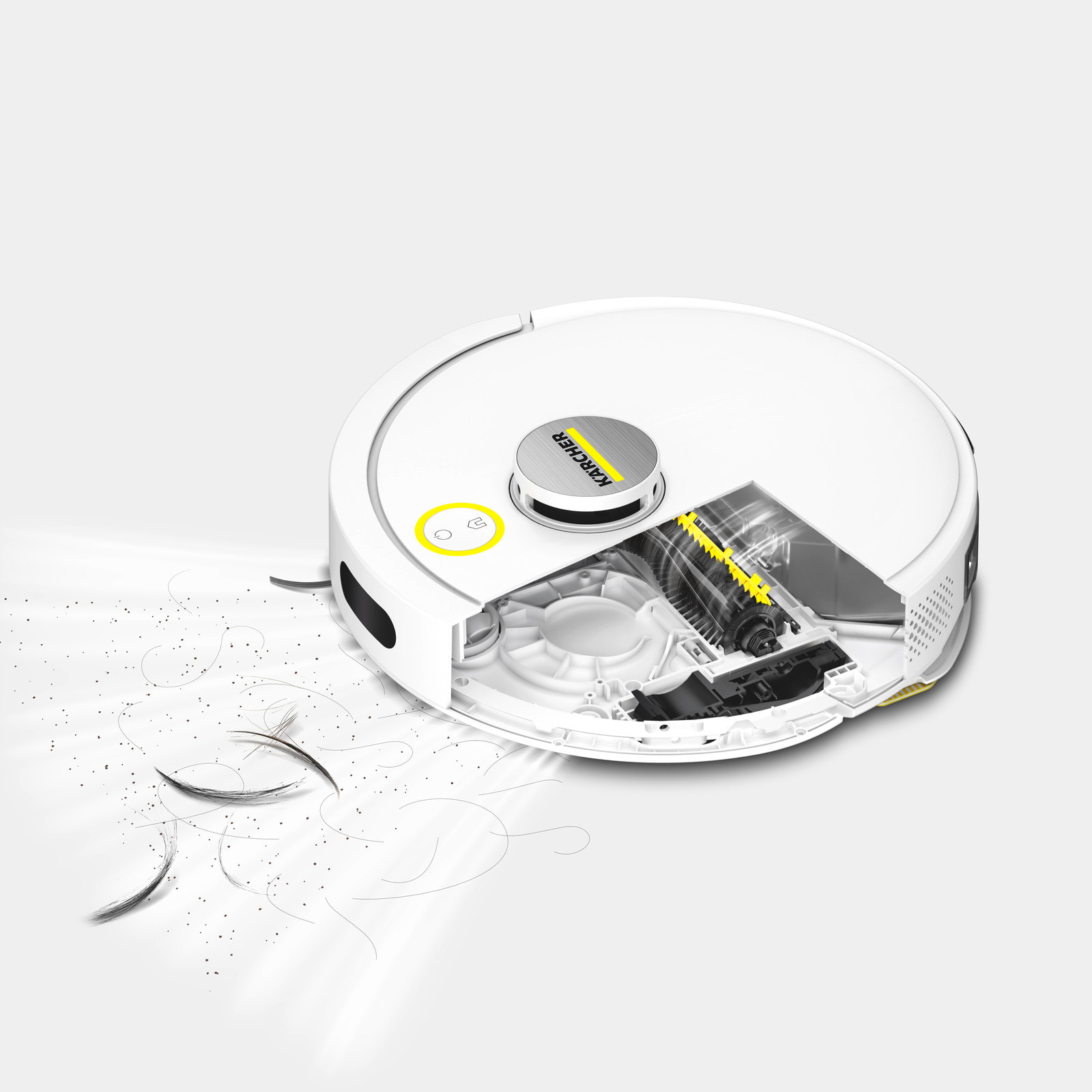 Aspirateur robot laveur KARCHER RVC3 Comfort EXTRA - Puissance 15000Pa - station de vidange auto - cartographie