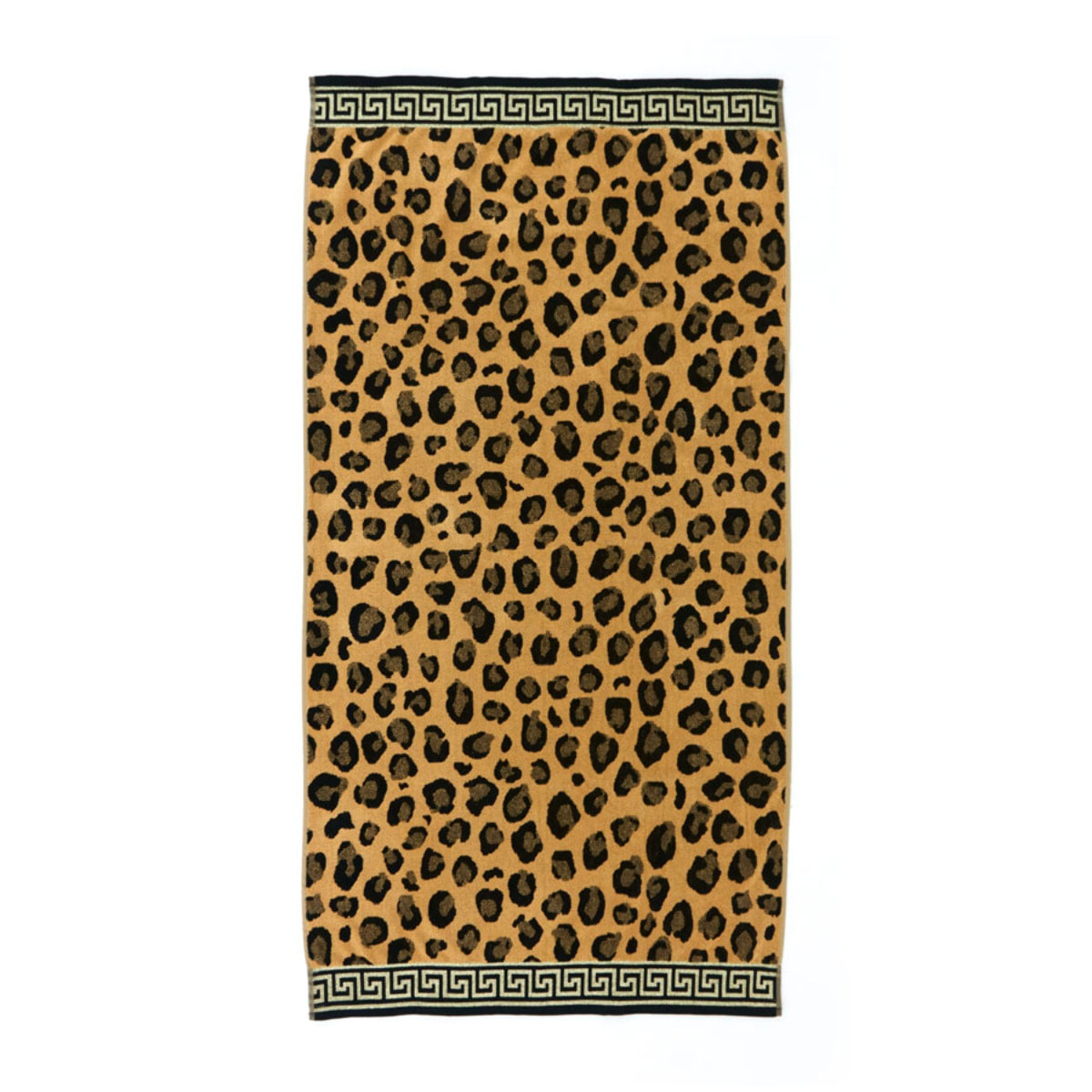 Telo Mare Spugna Jacquard Spiaggia Disegno Cleopatra