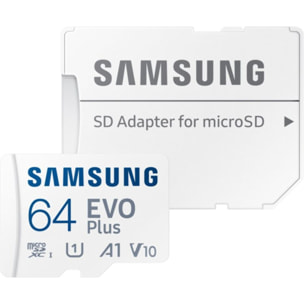 Carte Micro SD SAMSUNG 64Go evo plus