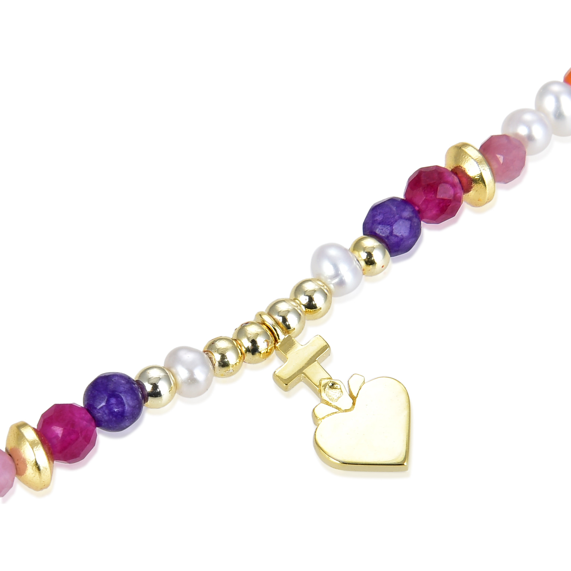 Pulsera Nymox acabado oro amarillo 18k