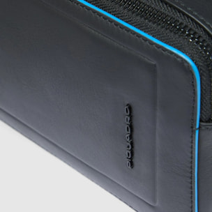 Piquadro Pochette in pelle a due scomparti con polsiera rimovibile