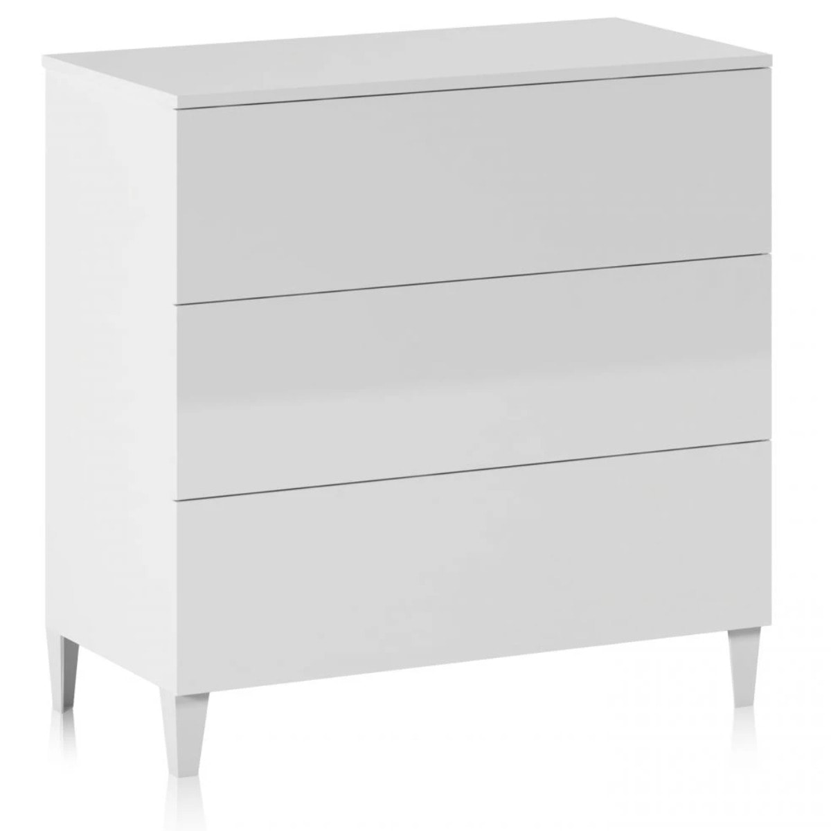 Cómoda 3 cajones Plex Blanco