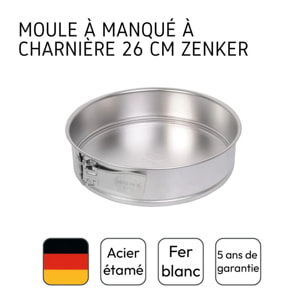 Moule à manqué à charnière 26 cm Dr.Oetker Classics