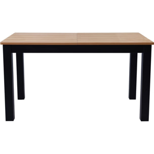 Table à manger extensible effet bois 6/8 personnes - LEXI