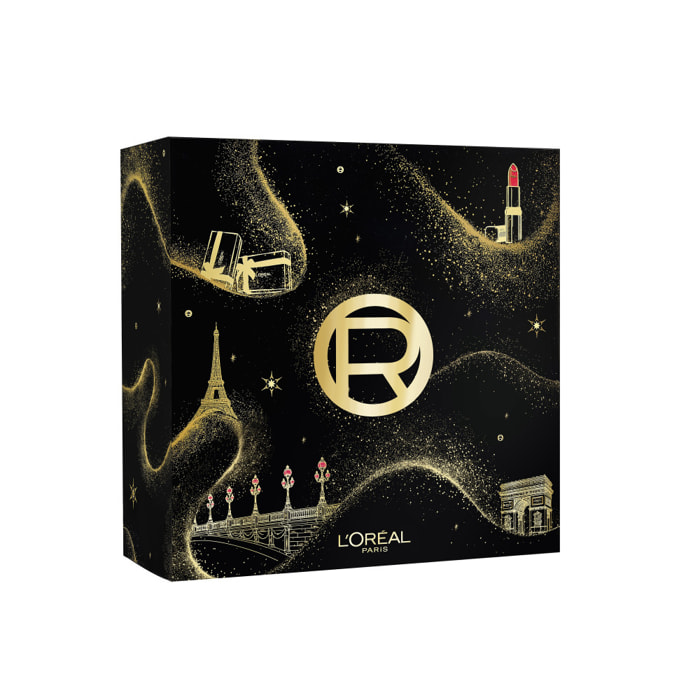 L’Oréal Paris Calendrier de l’Avent 2026 coffret beauté avec 24 produits de maquillage, de soin hydratant et de soins capillaire