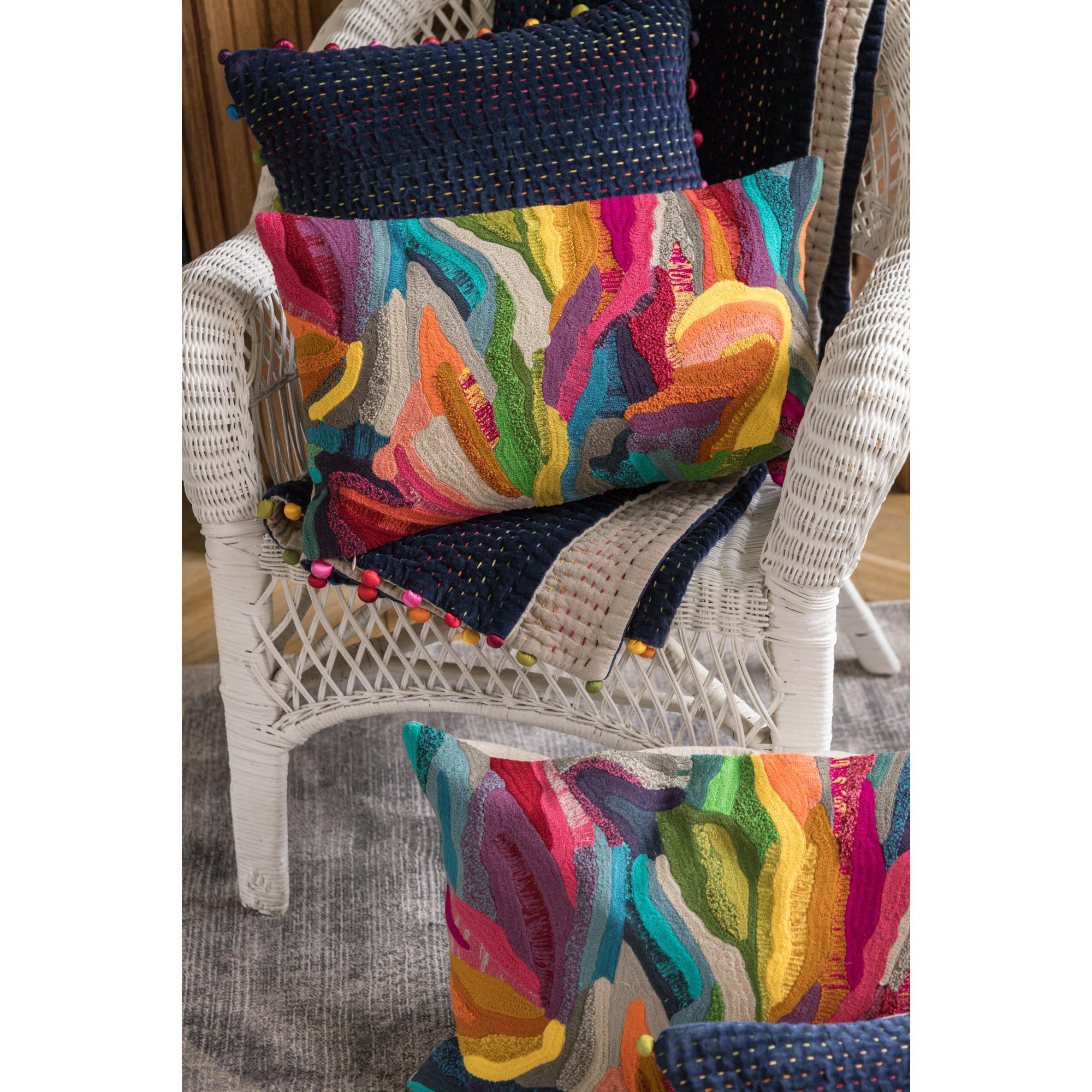 Coussin brodé Betty