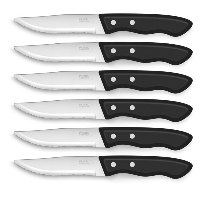 Trappeur - Set 6 coltelli da bistecca XXL