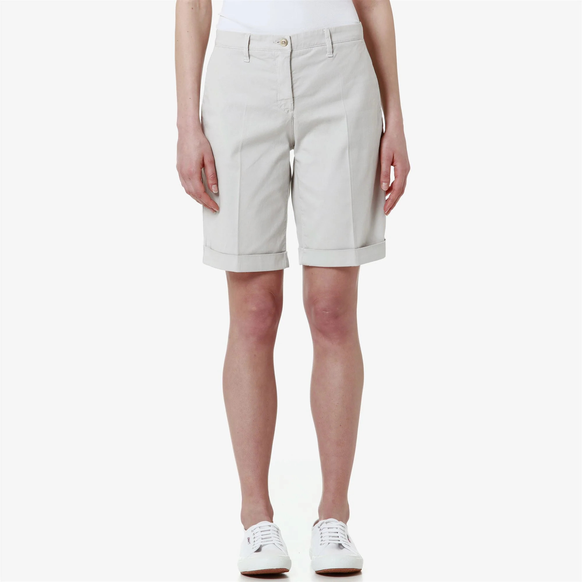 Pantaloni Corti Robe di Kappa Donna Beige Chrissie