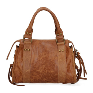 Borsa a spalla da donna - Modello Erisia - Vera pelle - 25.0 x 15.0 x 10.0 cm
