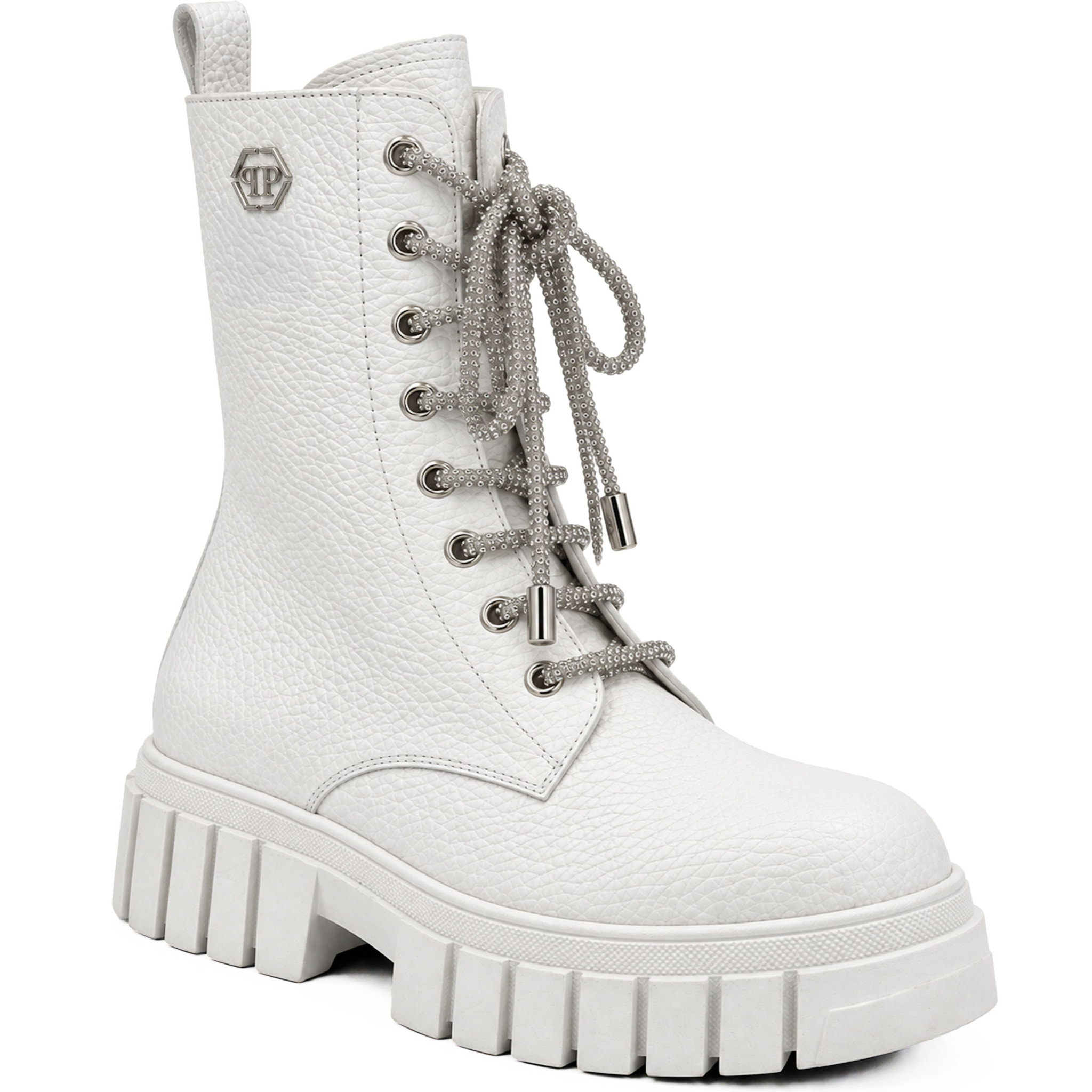 PHILIPP PLEIN Stivaletti bassi senza tacco