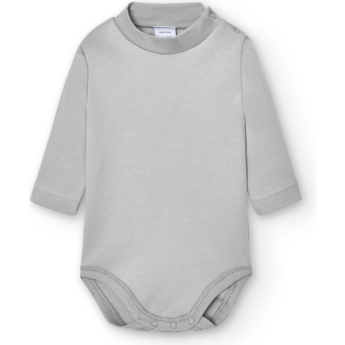 Body bebé manga larga cuello cisne