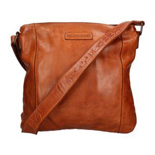 Borsa a tracolla uomo in vera pelle - Modello False - Casual - 30.0 x 30.0 x 6.0 cm