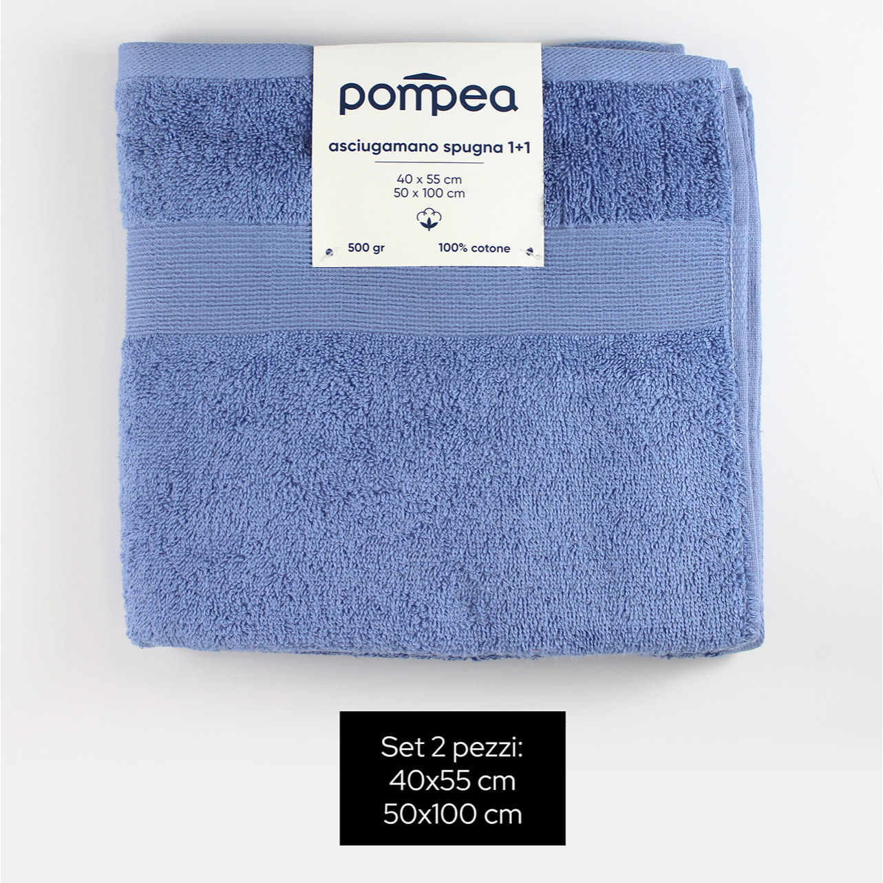 Set Spugna Viso + Ospite