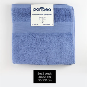 Set Spugna Viso + Ospite