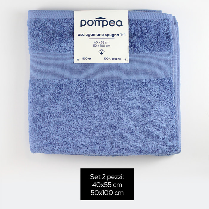 Set Spugna Viso + Ospite