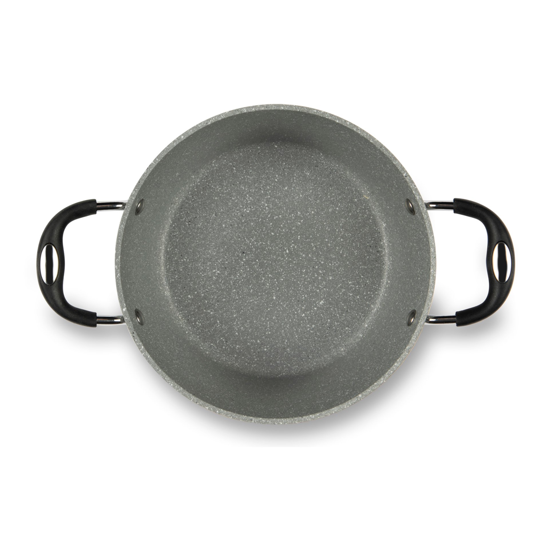 Casserole 24 cm avec Couvercle Excelsa – Forn-Ok, Aluminium Gris