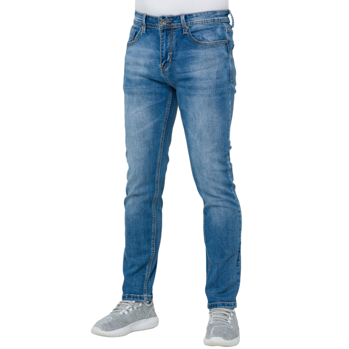 Pantalone Hot Buttered Tallowbeach denim 5 tasche Blu