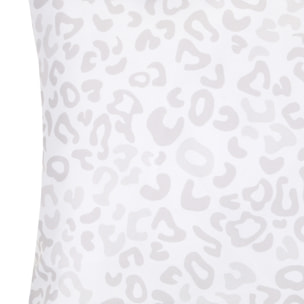 Coussin imprimé motif animalier - Beige