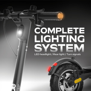 100 EVO – Trottinette Électrique Adulte UrbanGlide – Pneu Cross 10" Gonflable – Batterie 25.2V – Autonomie Jusqu'a 25 km – Poids 16Kg