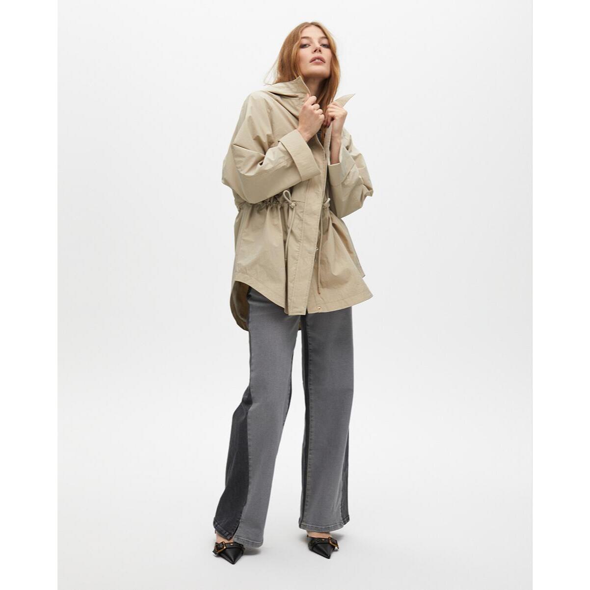 Parka Oversize Cintura Regolabile