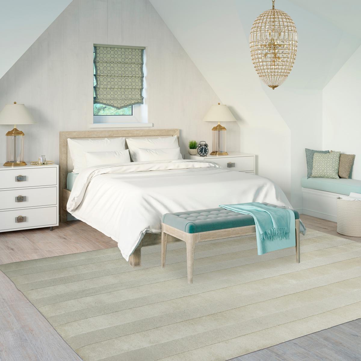 Tapis Cevu entièrement noué à la main en Laine