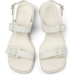 Sandalias - CAMPER Kora Sandal - Blanco - Cuero liso