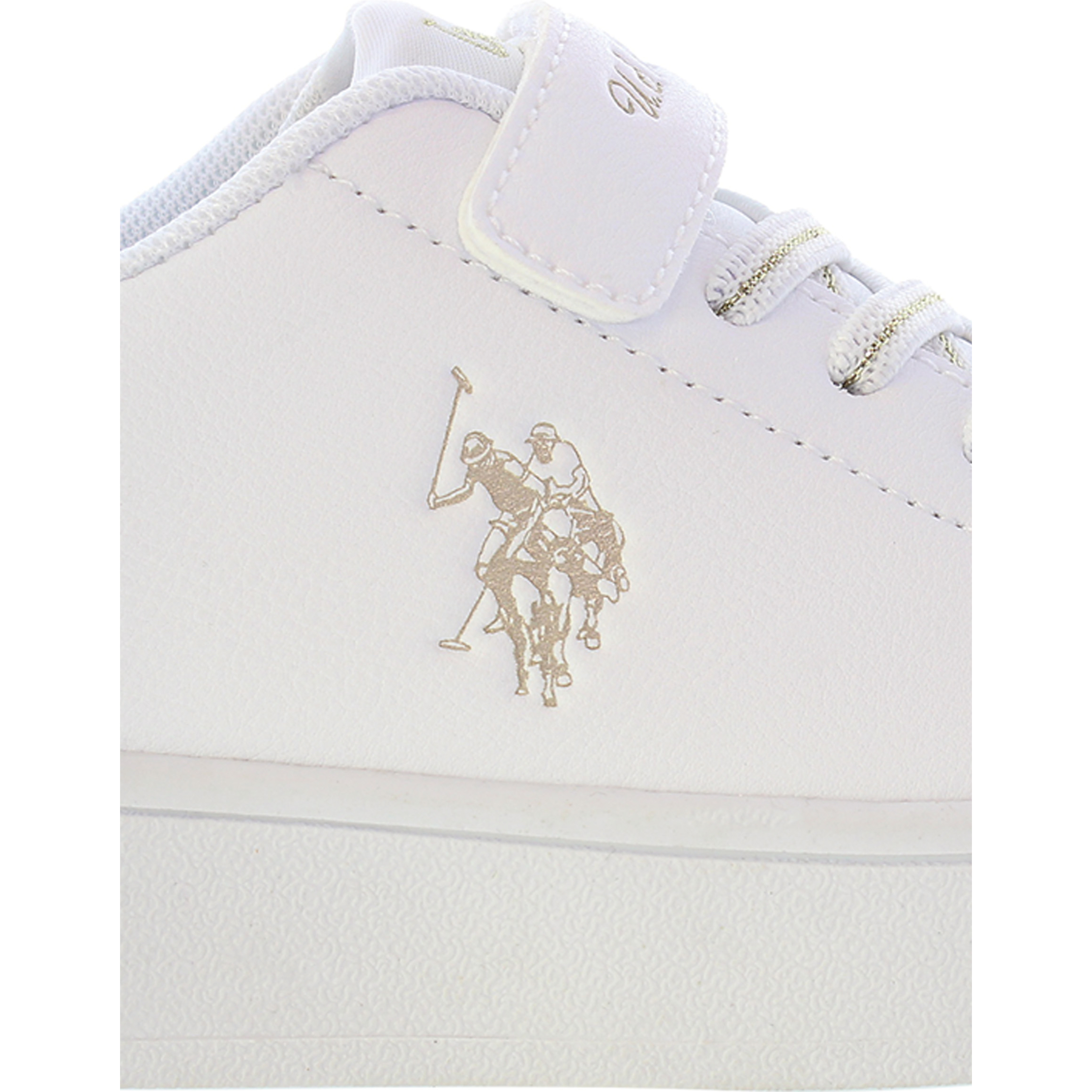 Sneakers U.S. Polo Assn. bianco-oro