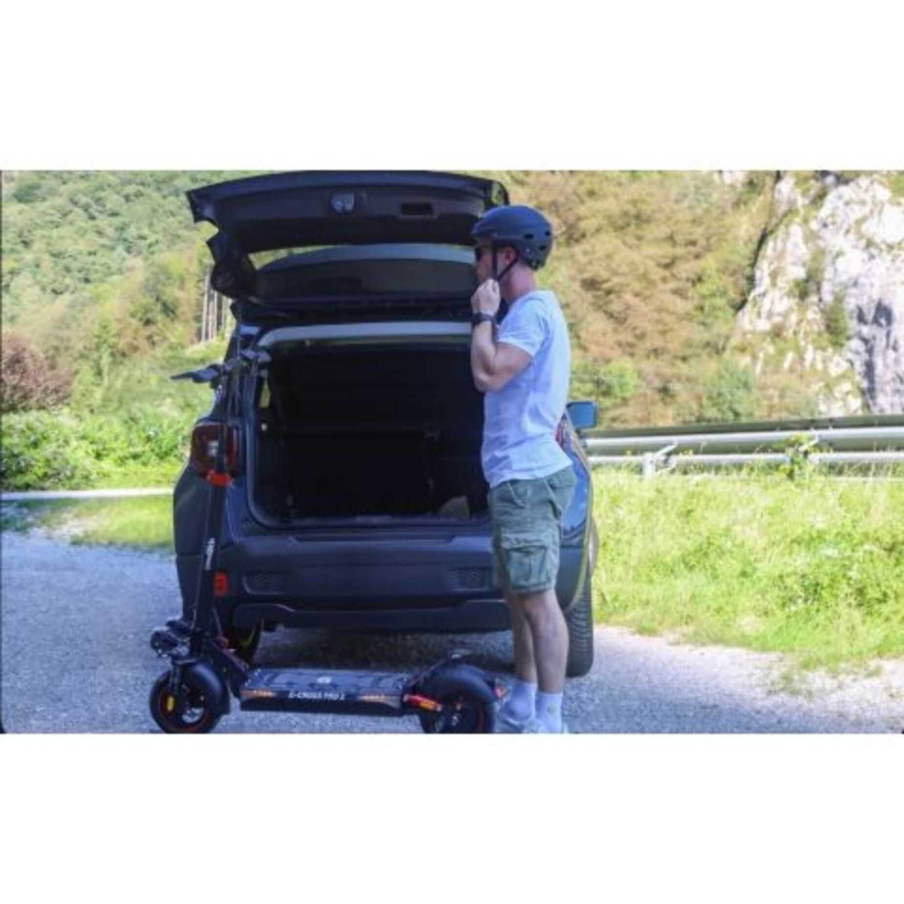 Trottinette electrique UrbanGlide eCross PRO ES 48v - 500W - 10Ah