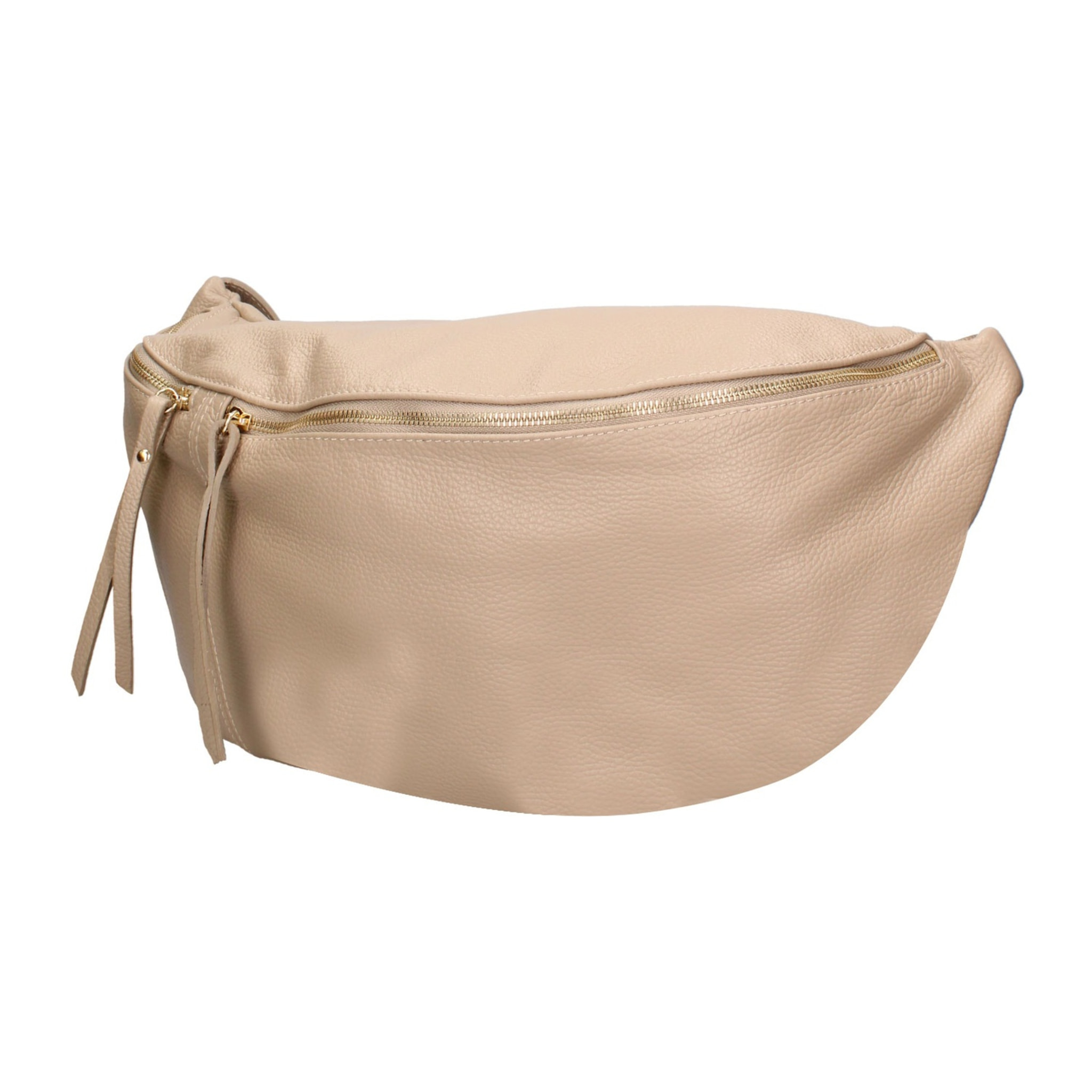 Borsa a tracolla da donna Made in Italy - Modello Caelia Plus - 100% pelle - 47.0 x 28.0 x 2.0 cm